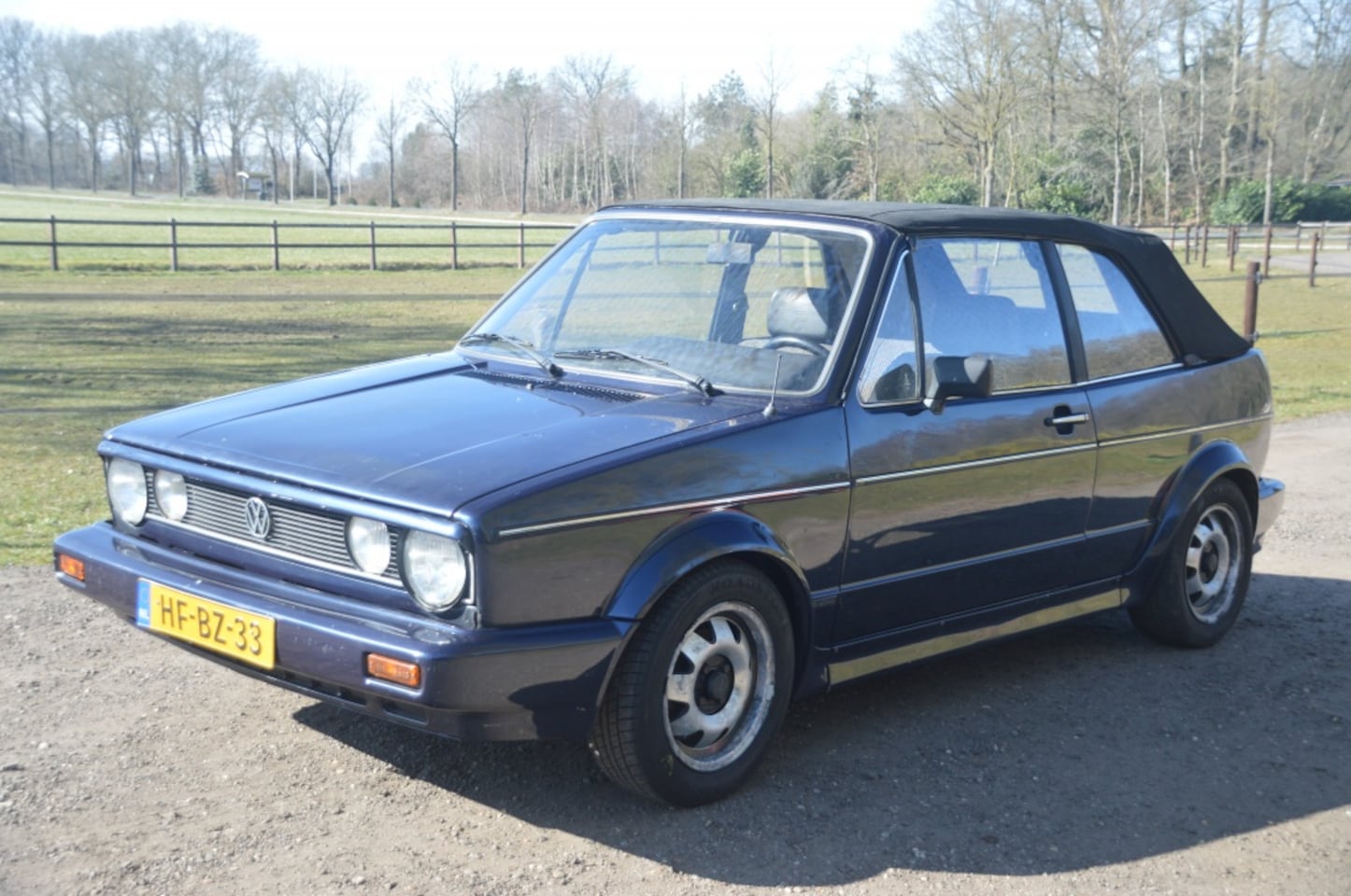 Volkswagen Golf Cabriolet - 1 1.5 GLS 1981 Schuurvonst - AutoWereld.nl