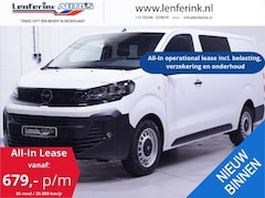 Opel Vivaro - 120 pk Dubbel Cabine L3 ALL-IN Lease, Navi Cruise Control, Laadruimte Pakket, PDC achter,