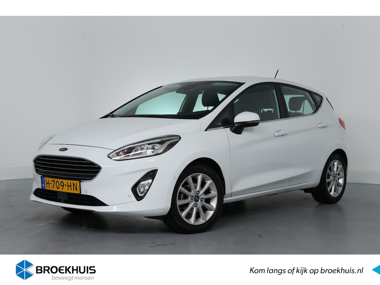 Ford Fiesta - 1.0 EcoBoost Titanium | Dealer Onderhouden! | 1e Eigenaar! | Trekhaak | Winter Pack | Clim - AutoWereld.nl