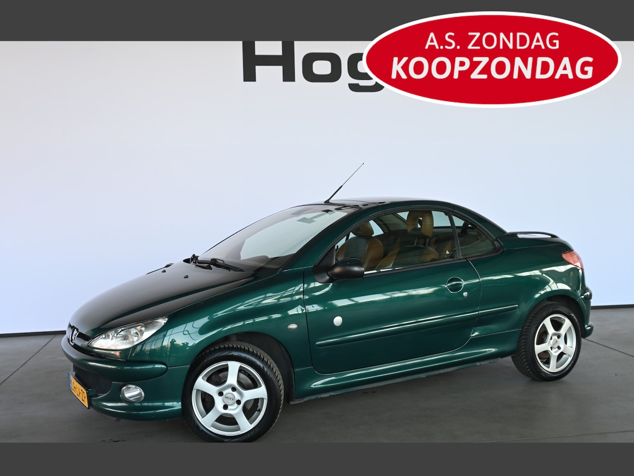 Peugeot 206 CC - 2.0-16V Roland Garros Clima Leder Lichtmetaal All in Prijs Inruil Mogelijk! - AutoWereld.nl