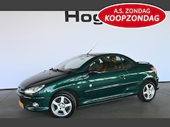 Peugeot 206 CC - 2.0-16V Roland Garros Clima Leder Lichtmetaal All in Prijs Inruil Mogelijk