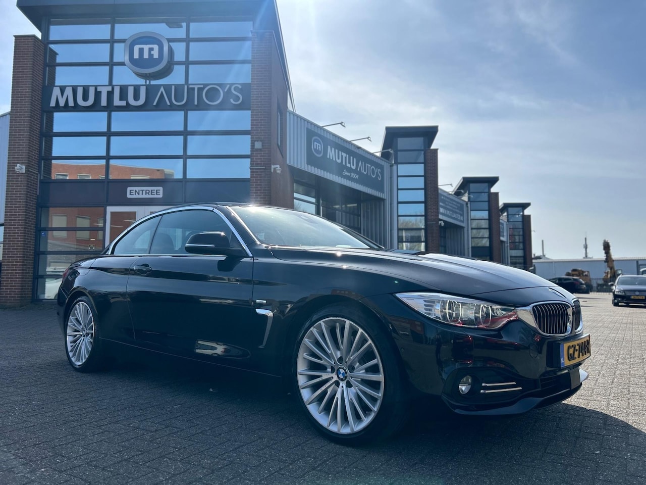 BMW 4-serie Cabrio - 428i High Executive LEDER NAVI PDC NAP AUTOMAAT - AutoWereld.nl