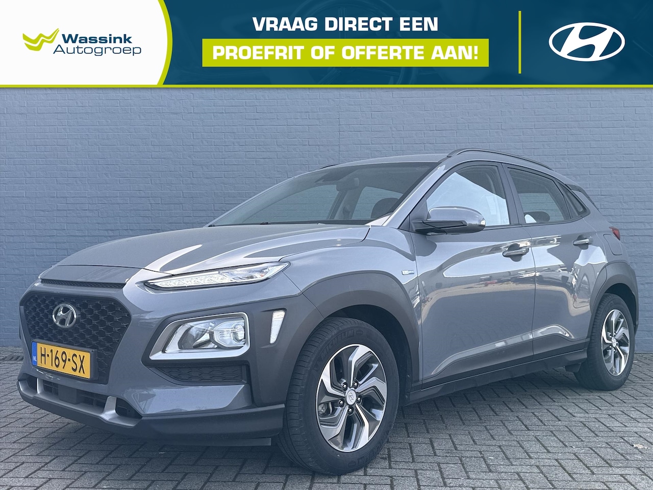 Hyundai Kona - GDI 141pk HEV 2WD Aut. Comfort Smart | Navigatie | 16 inch LMV | Cruise Control - AutoWereld.nl