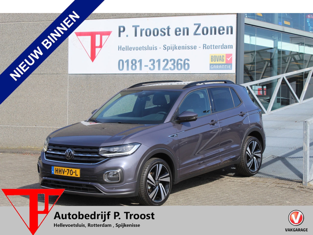 Volkswagen T-Cross - 1.5 TSI R-Line Uniek!!/Lage kilometerstand/AUTOMAAT/Adaptive cruise control/Navigatie/Clim - AutoWereld.nl