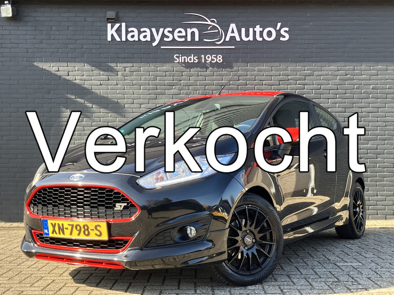 Ford Fiesta - 1.0 EcoBoost ST Line Black Edition 140 pk | sportstoelen | climate control | bluetooth | l - AutoWereld.nl