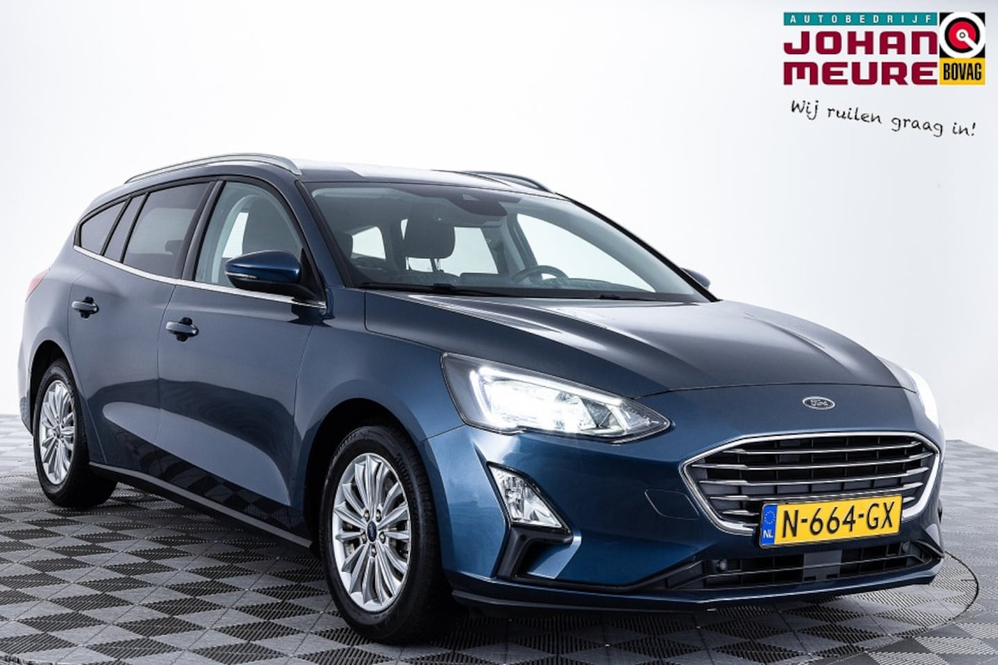 Ford Focus Wagon - 1.0 EcoBoost Hybrid Titanium X Business ✅ 1e Eigenaar . - AutoWereld.nl