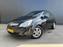 Opel Corsa - 1.2-16V Rhythm HALF LEER CRUISE AIRCO 3 DRS