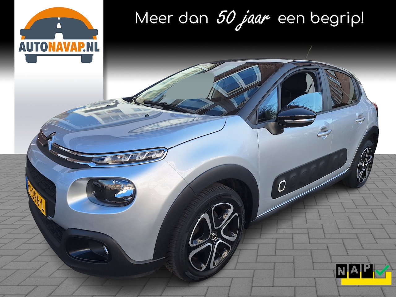 Citroën C3 - 1.2 PureTech Feel Edition /Navi/Apple/Android/Clima/1e Eig/Garantie - AutoWereld.nl