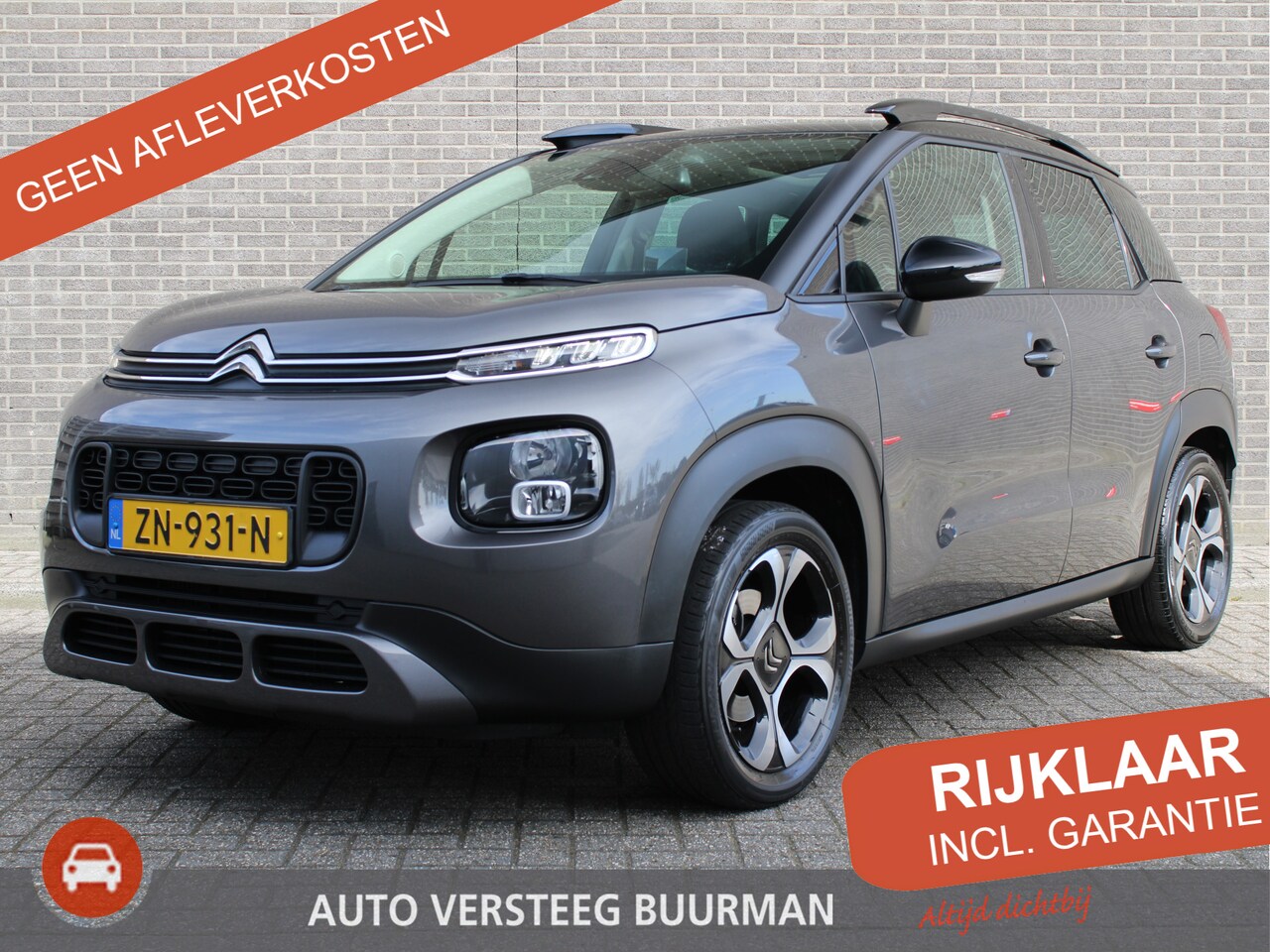 Citroën C3 Aircross - 1.2 PureTech S&S Shine Automaat, Navigatie, Applecarpl./Andr. Auto, HUD, Trekhaak, Schuifk - AutoWereld.nl