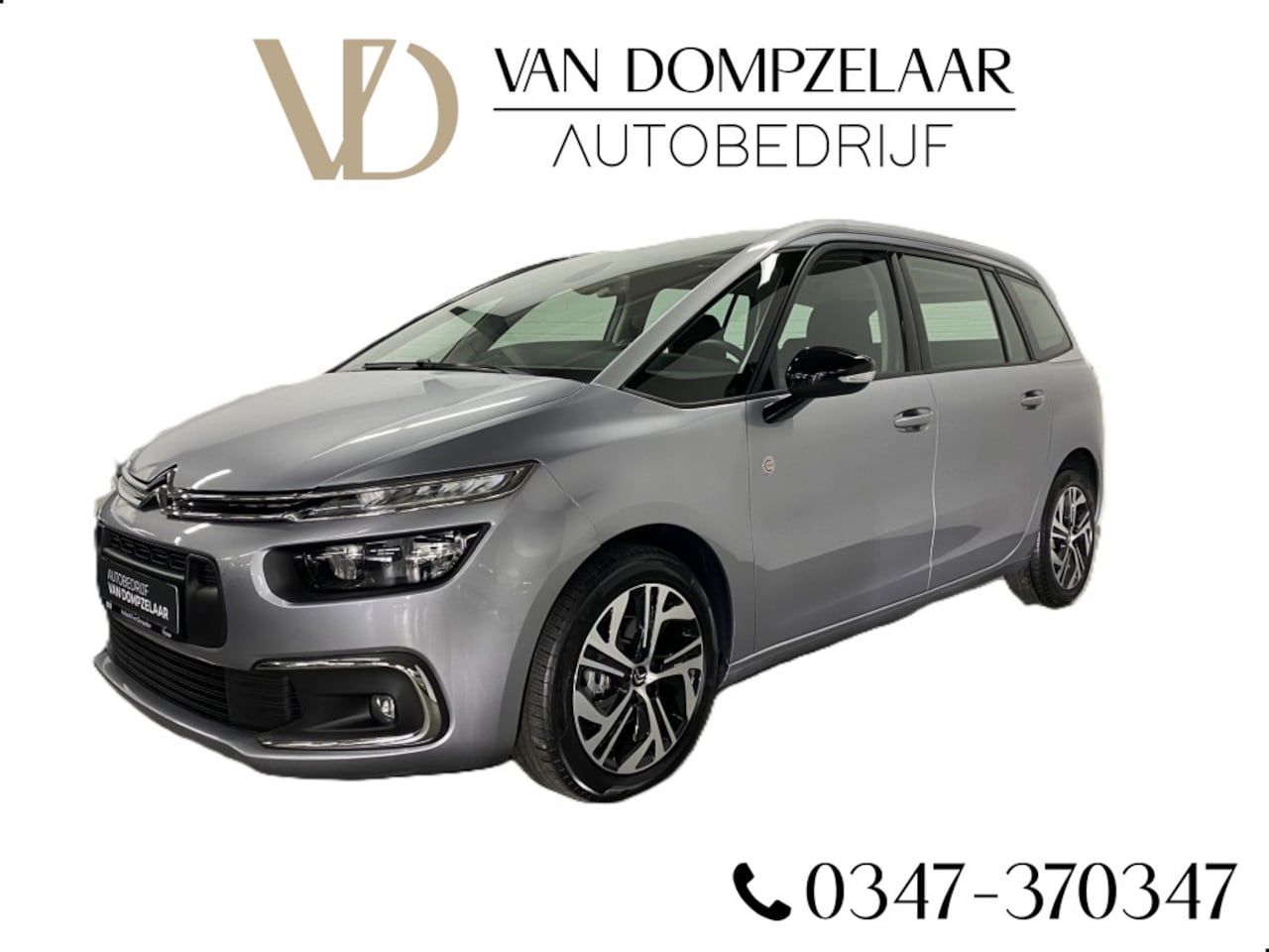 Citroën Grand C4 SpaceTourer - 1.2 PT 130PK / AUTOMAAT / 7-PERSOONS / C-SERIES /NAVI / CAMERA / - AutoWereld.nl