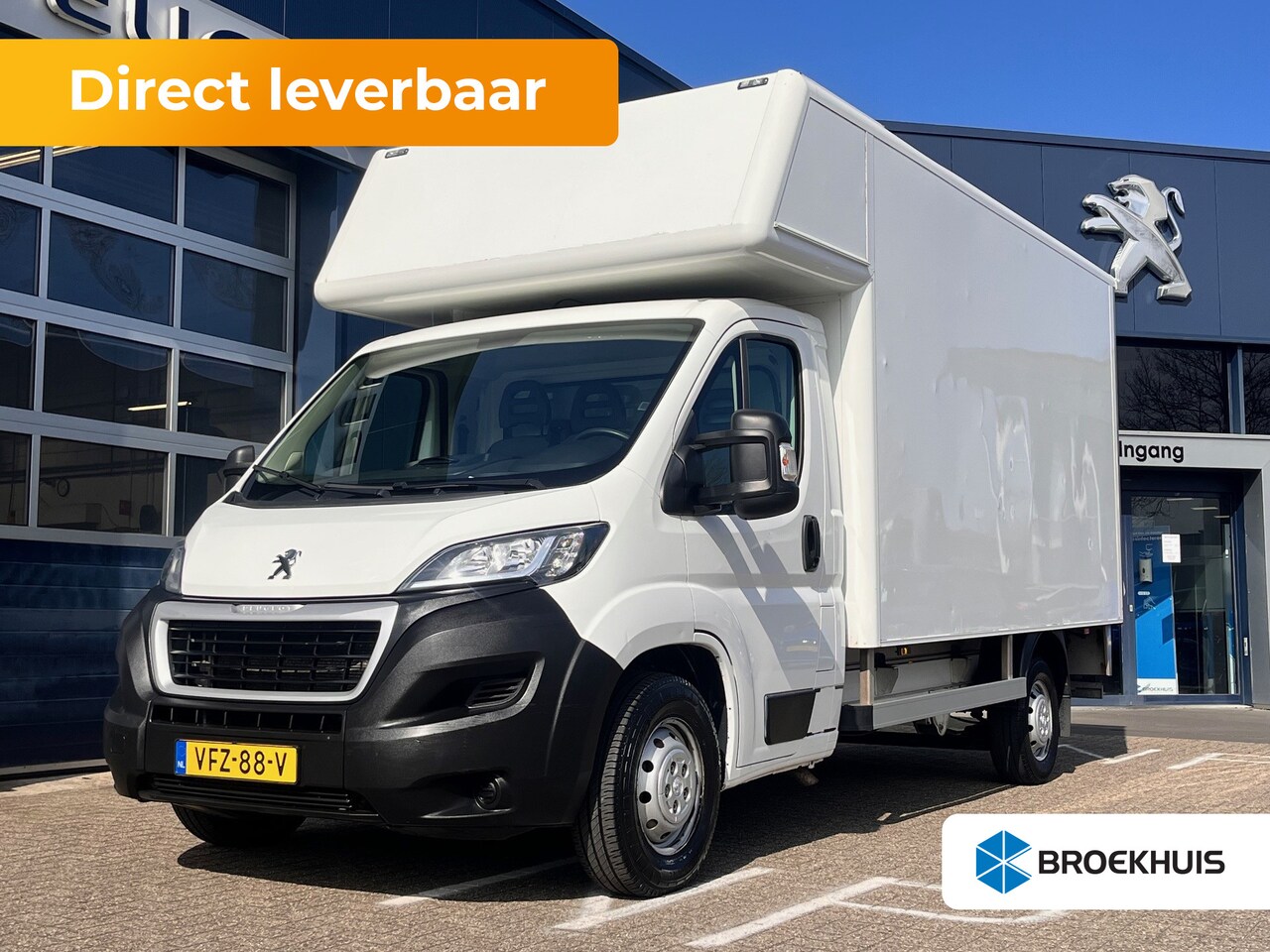 Peugeot Boxer - 435 2.2 BlueHDi 165 L3 Pro Zwaar | Box met laadKlep met Lat om Lat 435 2.2 BlueHDi 165 L3 - AutoWereld.nl