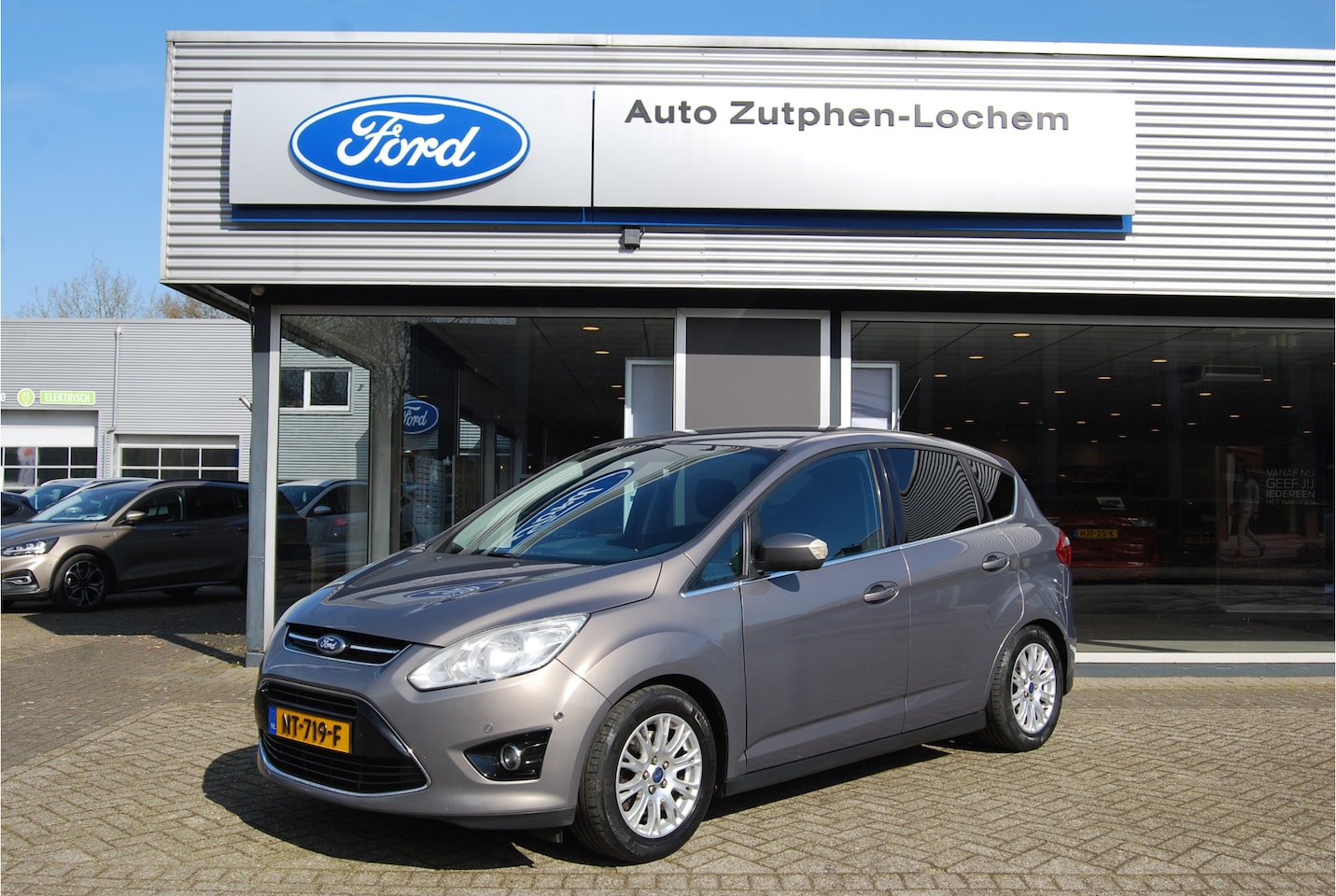 Ford C-Max - 1.6 EcoBoost Titanium 150pk TREKHAAK 1500 KG | CAMERA | PARK V+A | D-RIEM VERV | ONDERHOUD - AutoWereld.nl