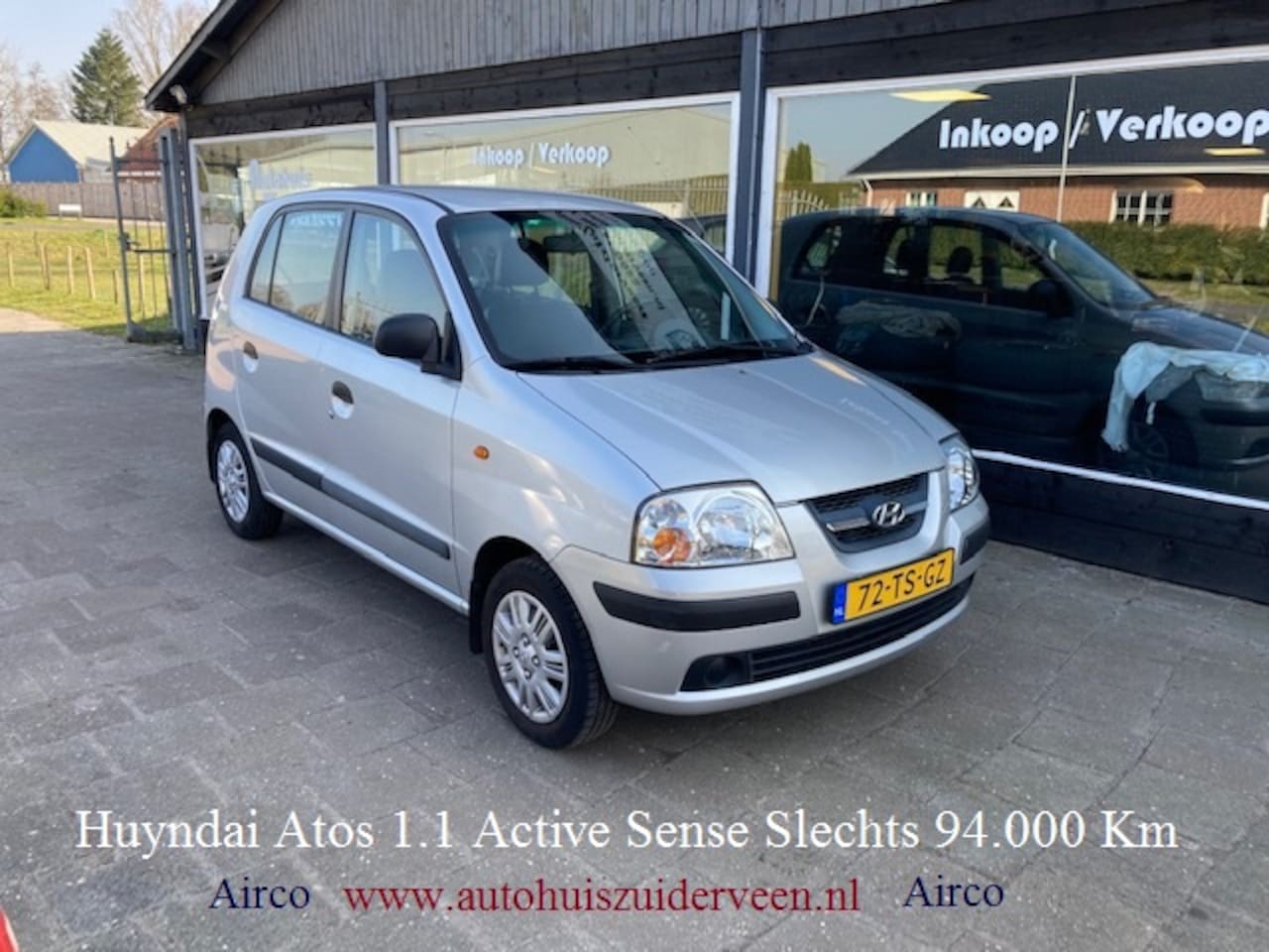 Hyundai Atos - 1.1 Active Sense Airco Zéér Zuinig !!! - AutoWereld.nl