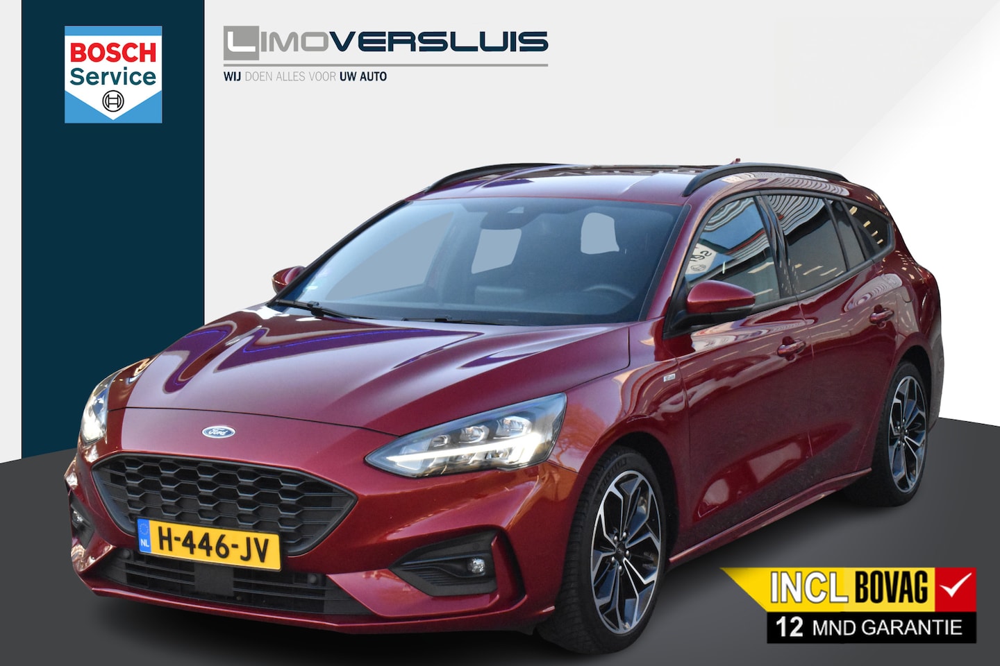 Ford Focus Wagon - 1.5 EcoBoost ST Line Business.Apple Carplay/Android.Navi.Adaptieve Cruise contr.LED 12 mnd - AutoWereld.nl