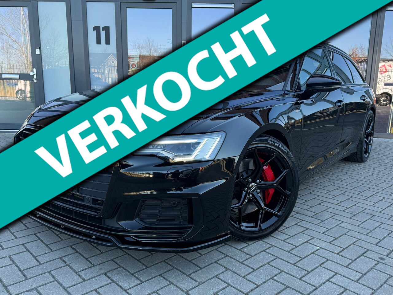 Audi A6 Avant - 50 TFSI e quattro S-Line,Paoramadak,360 camera,All black,Trekhaak. - AutoWereld.nl