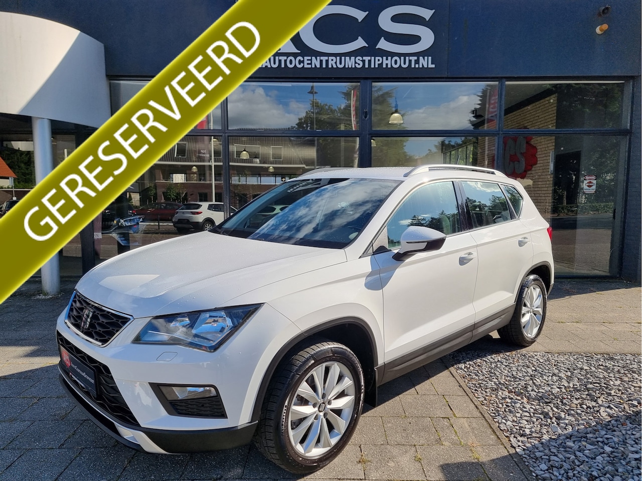 Seat Ateca - 1.0 EcoTSI Style | Climate | Ad.Cruise | Carplay | PDC | 161dkm | Zeer nette staat! - AutoWereld.nl