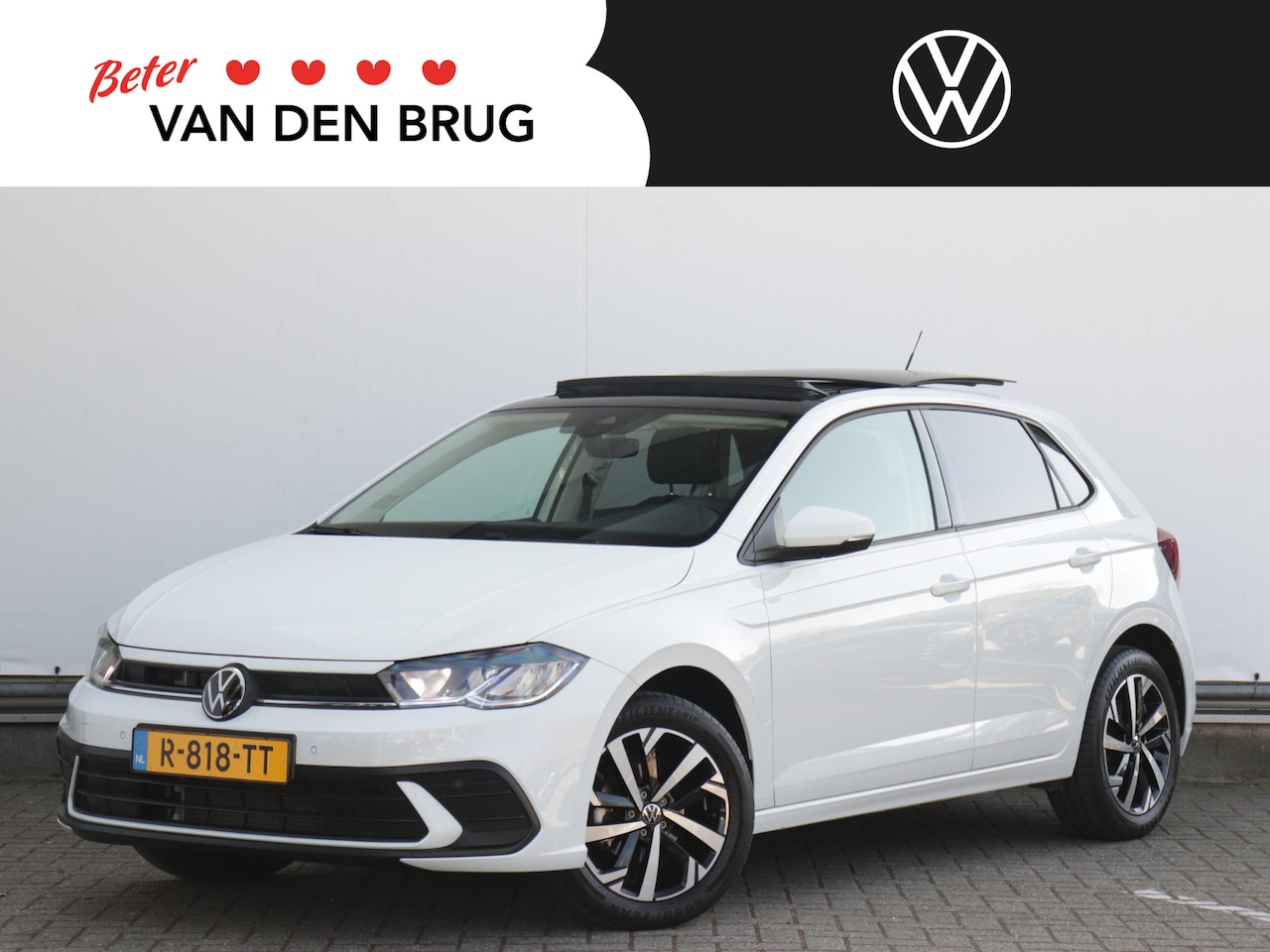 Volkswagen Polo - 1.0 TSI 95pk Life Automaat | Panorama dak | Stoelverwarming | Virtual cockpit | Climate co - AutoWereld.nl