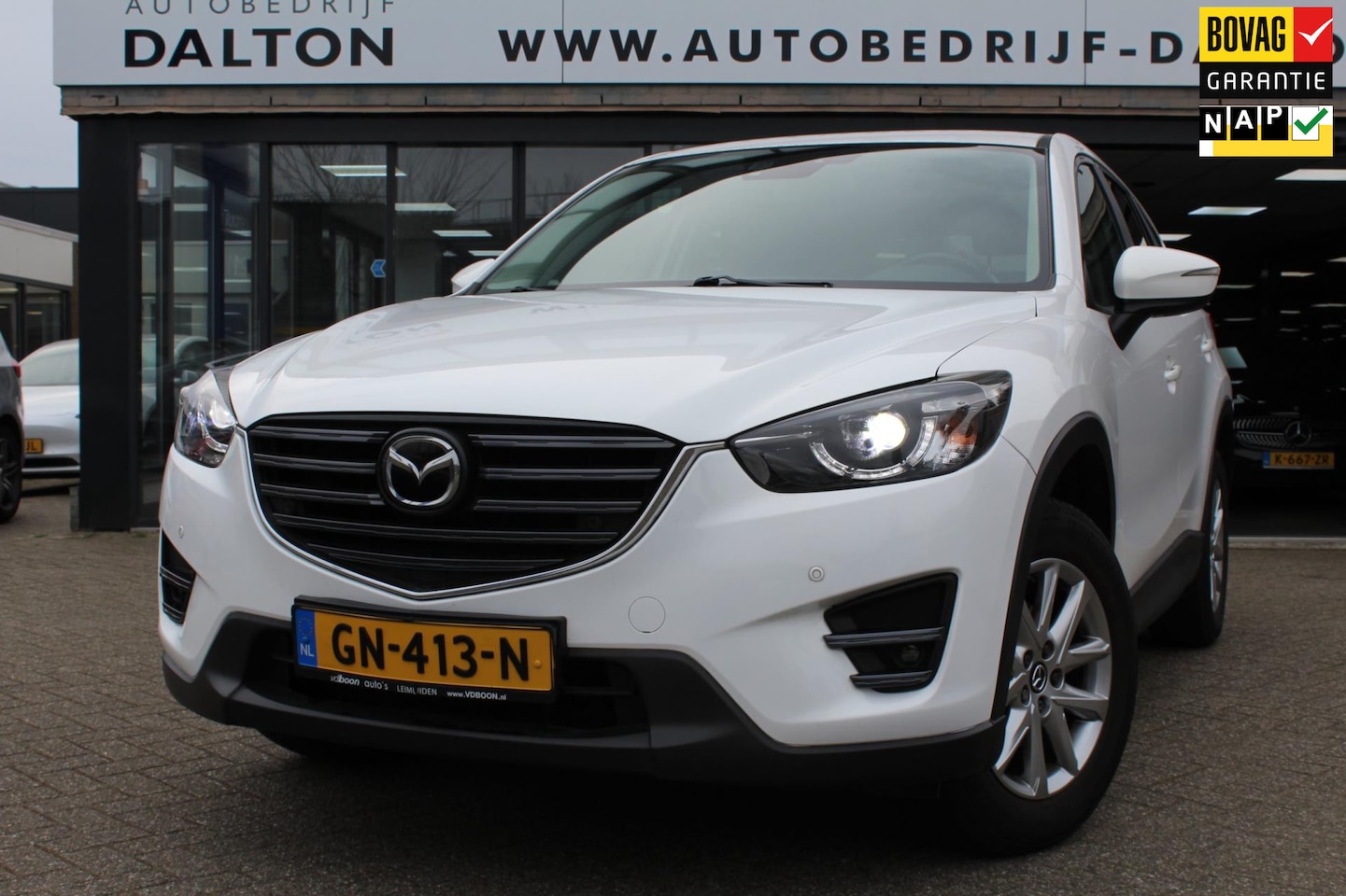 Mazda CX-5 - 2.0 SkyActiv-G 165 Skylease GT AUTOMAAT / TREKHAAK / LEER / NAVIGATIE / LAGE KM!! - AutoWereld.nl