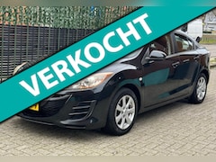 Mazda 3 - 3 1.6 Sedan 105pk 2009 Zwart NAP|NWE APK|2E EIG