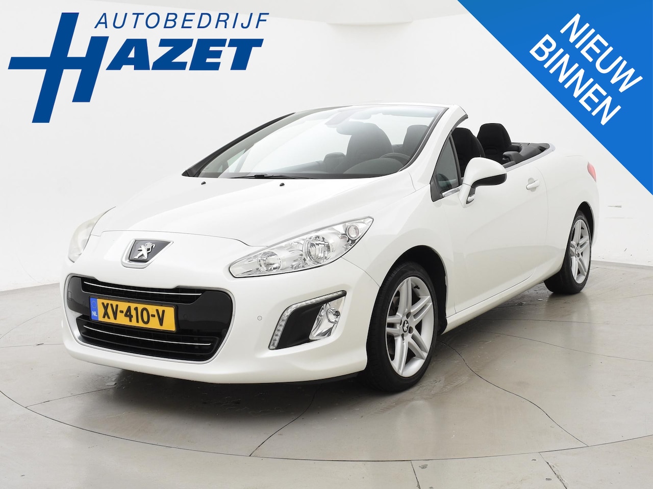 Peugeot 308 CC - 1.6 VTi 120 PK SPORT *PARELMOER WIT | 92.741 KM!* + STOELVERWARMING - AutoWereld.nl