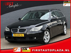 BMW 5-serie Touring - 525i Executive AUTOMAAT PANO/LEDER/NAVI/CRUISE | NETTE AUTO