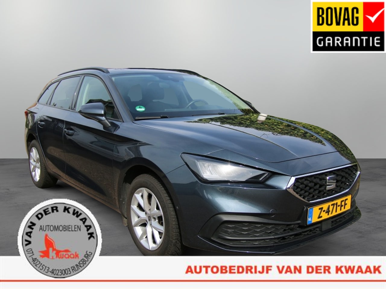 Seat Leon Sportstourer - 1.0 eTSI Style BnsIn | Adapt Cruise | Apple carplay | Sensoren r - AutoWereld.nl