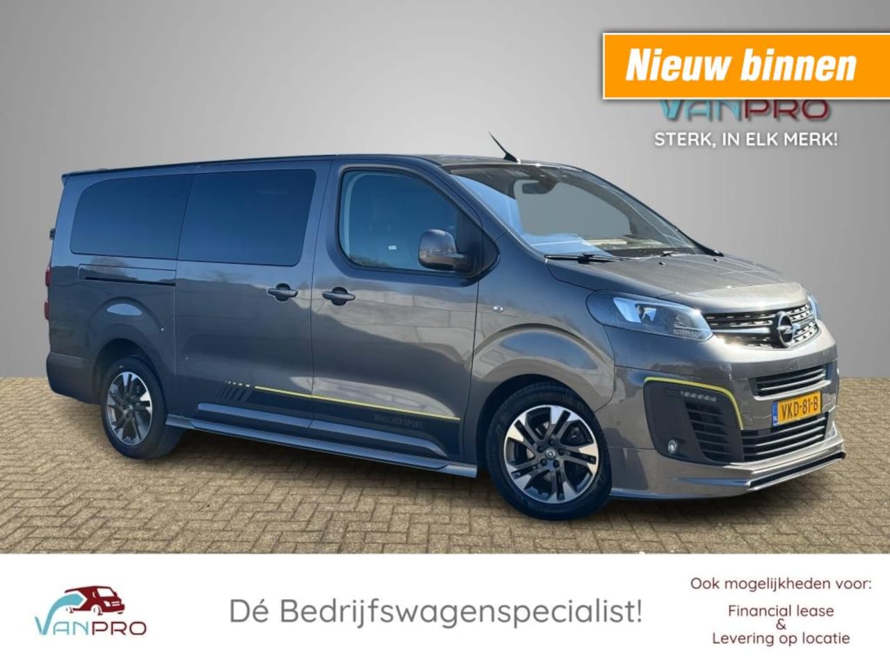 Opel Vivaro - 2.0 DCi 180PK L3 IRMSCHER SPORT Dubbel cabine / BOMVOL / Leder / - AutoWereld.nl