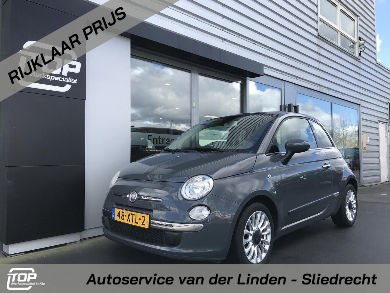 Fiat 500 - 0.9 TwinAir Lounge Open dak - AutoWereld.nl