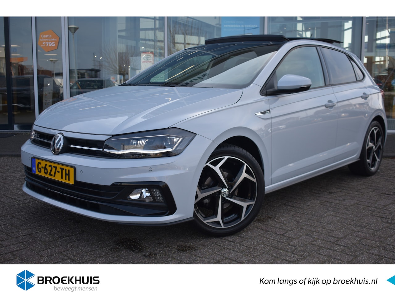 Volkswagen Polo - 1.0 TSI 95PK Highline R-Line | PANORAMADAK | LED | KEYLESS | 17 INCH - AutoWereld.nl