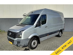 Volkswagen Crafter - 50 2.0TDI L2H2 3 pers. Airco Camera ECC Step-up Lat-om-lat Betonplex Schuifdeur ASR Elektr