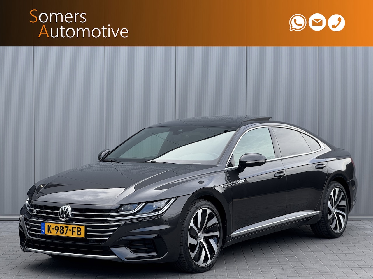 Volkswagen Arteon - 2.0 TSI R-Line | Panorama | 19" | Adaptive Cruise | Keyless - AutoWereld.nl