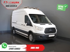 Ford Transit - 350 2.0 TDCI 130 pk L3H3 BPM VRIJ Imperiaal + Ladder/ 2.8t Trekverm./ Airco/ Cruise/ Trekh