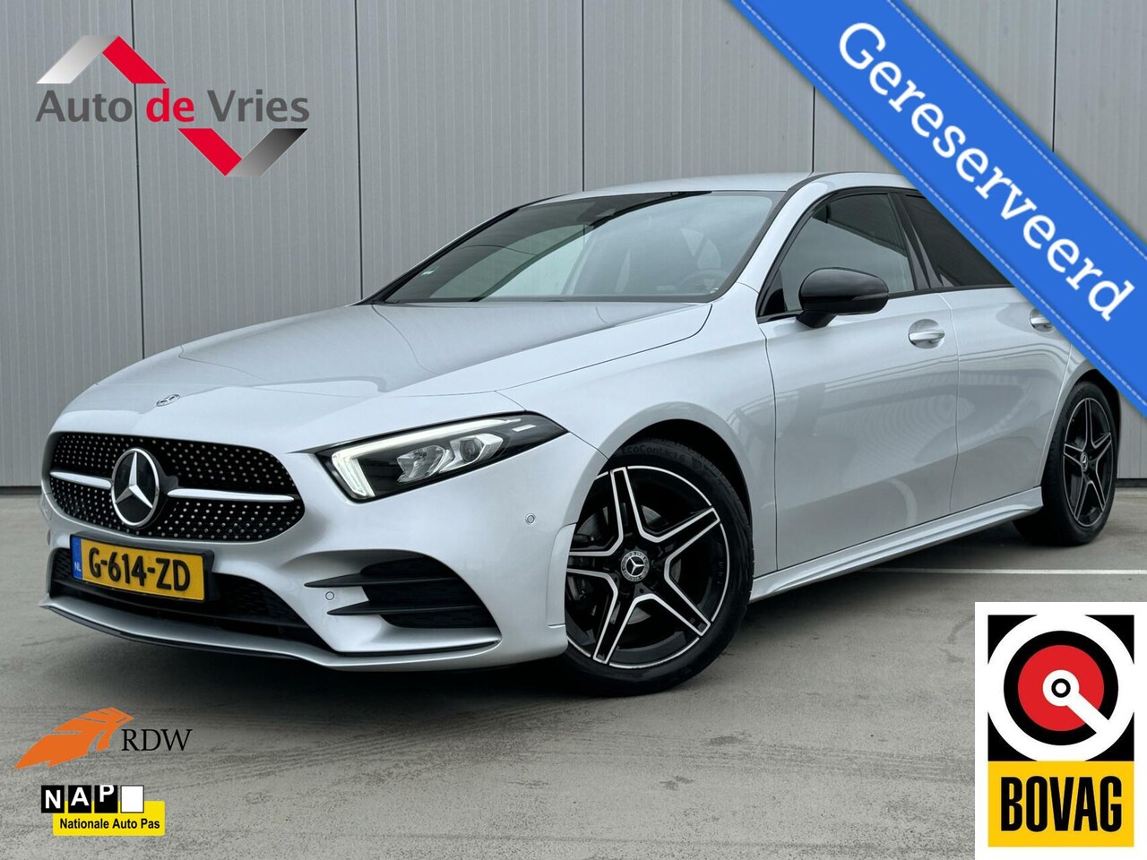 Mercedes-Benz A-klasse - 180 Business Solution AMG|Navi|NL-Auto|LED - AutoWereld.nl