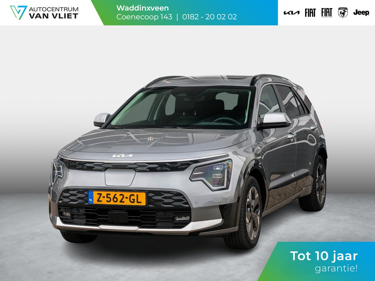Kia Niro EV - DynamicPlusLine 64.8 kWh l Stoel stuur verwarming l Schuifkantel dak - AutoWereld.nl