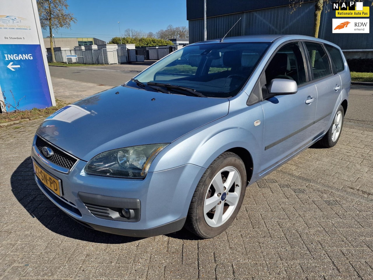 Ford Focus Wagon - 1.6-16V Futura 1.6-16V Futura, Nieuwe Apk, Nap, Goed rijdend, Inruil mogelijk. - AutoWereld.nl