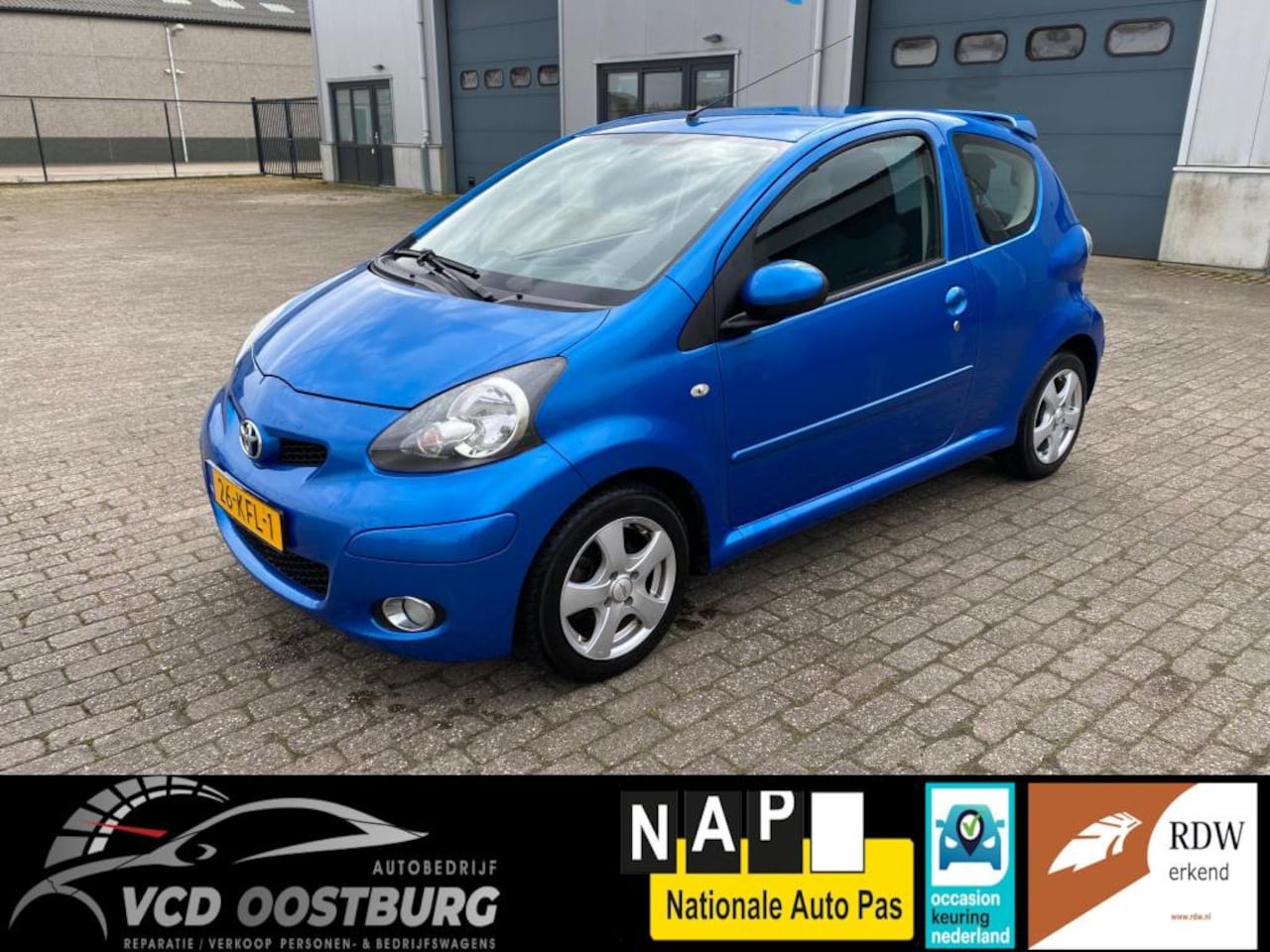 Toyota Aygo - 1.0-12V Dynamic Blue 1.0-12V Dynamic Blue - AutoWereld.nl