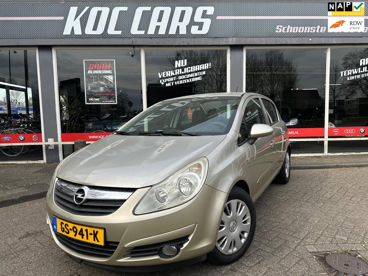 Opel Corsa - 1.2-16V Essentia MET APK - AutoWereld.nl