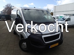 Peugeot Boxer - 330 2.2 BlueHDi 120 L1H1 Premium VOORZIEN VAN AIRCO+CRUISE CONTROL EURO 6