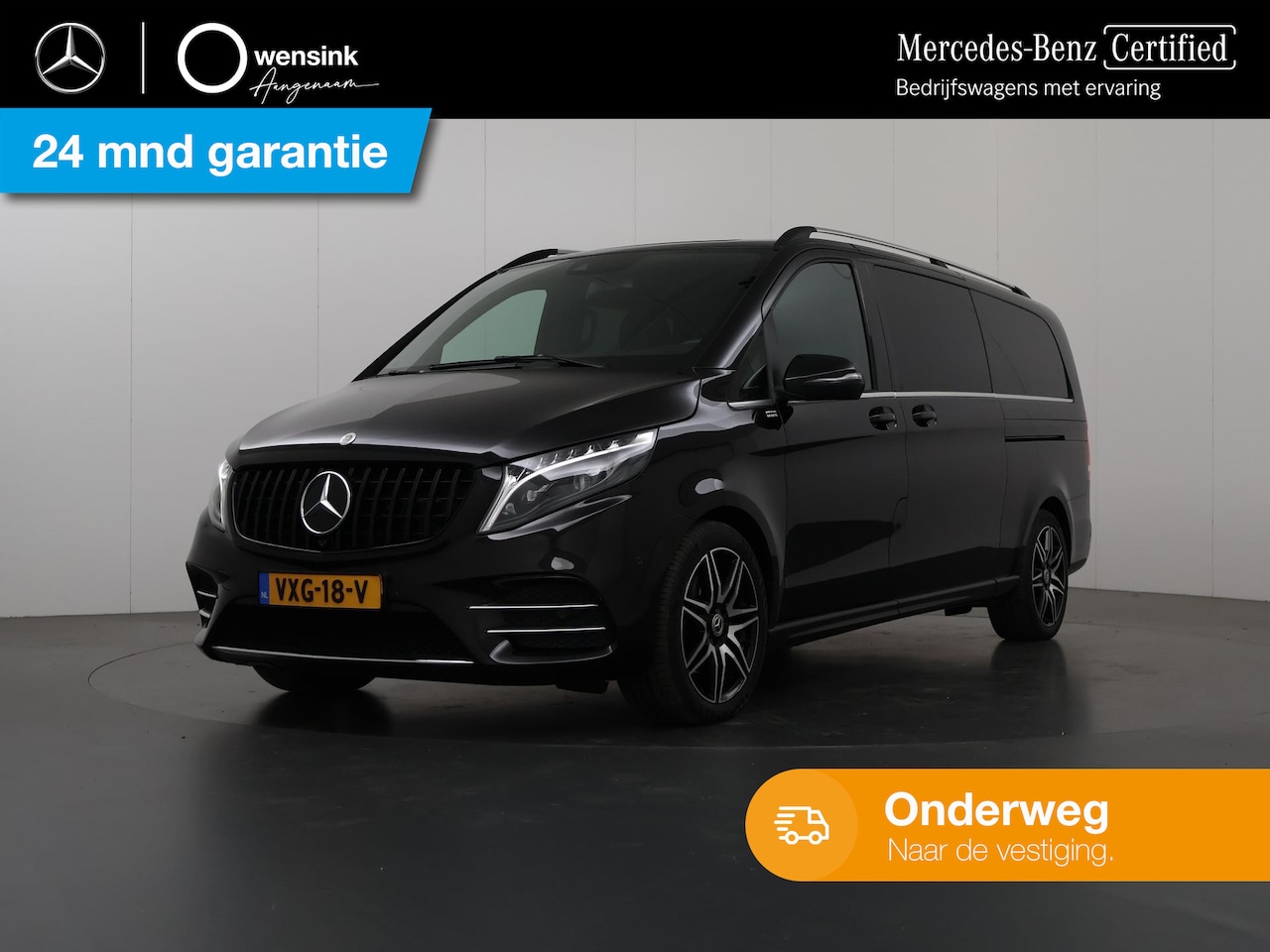 Mercedes-Benz V-klasse - 300d | L3 XL | DC | Avantgarde | AMG | Widescreen | Burmester | 360° Camera | Lederen bekl - AutoWereld.nl