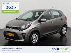 Kia Picanto - 1.0 CVVT EconomyPlusLine | All-in 263, - Private Lease | Zondag Open