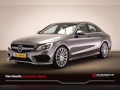 Mercedes-Benz C-klasse - 180 CDI AMG-Line | LEDER | PARKEER- PACK | LED | NAVI | 19"