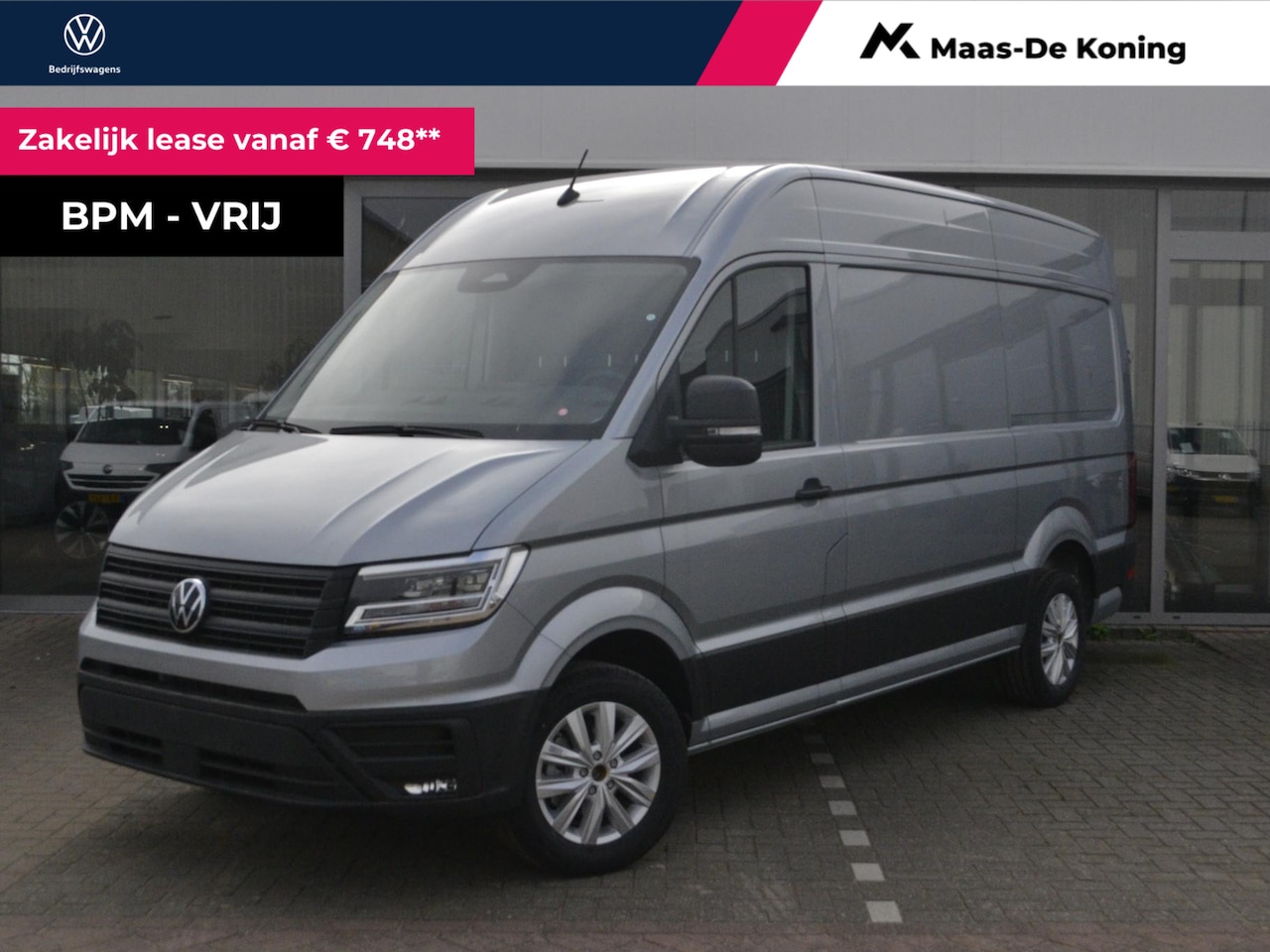 Volkswagen Crafter - Bedrijfswagens 35 Exclusive 2.0TDi 140pk Automaat L3H3 368597 - AutoWereld.nl
