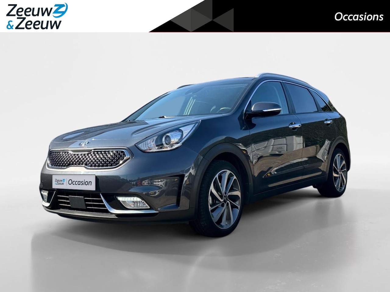 Kia Niro - 1.6 GDi Hybrid ExecutiveLine Navigatie | Parkeercamera achter | Parkeer sensoren voor + ac - AutoWereld.nl