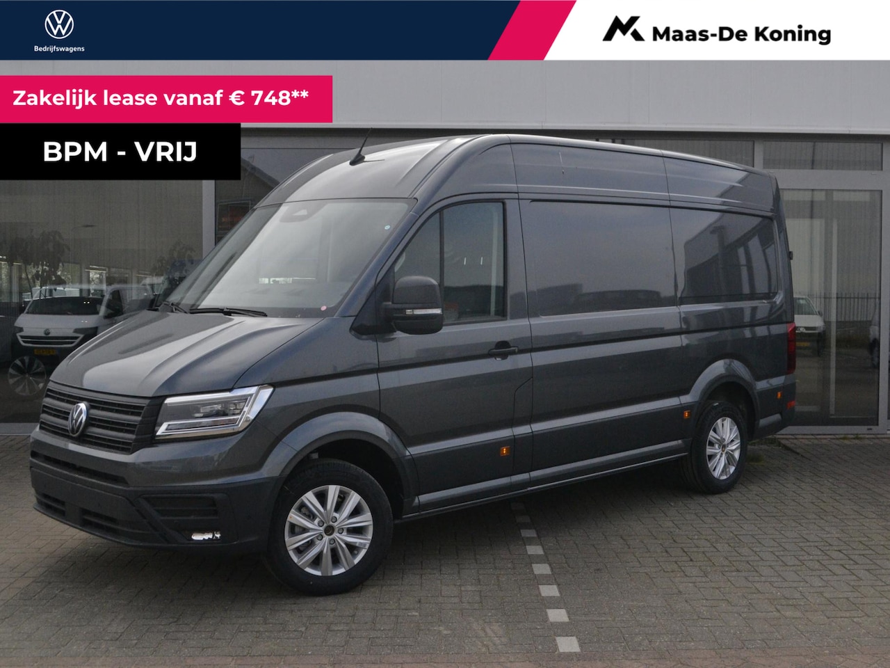 Volkswagen Crafter - Bedrijfswagens 35 Exclusive 2.0TDi 140pk Automaat L3H3 368600 - AutoWereld.nl