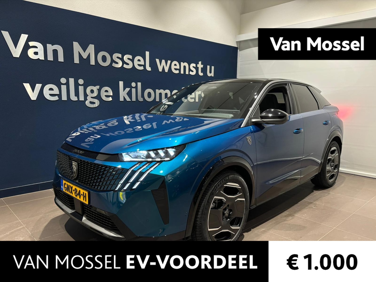 Peugeot e-3008 - GT 73 kWh Schuifkanteldak | 360 graden camera | Stoelverwarming - AutoWereld.nl