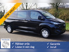 Ford Transit Custom - 320L 136PK Trend Dubbel Cabine BPM VRIJ Apple CP/Android A. LED, 2x Schuifdeur, 5 Jaar Gar