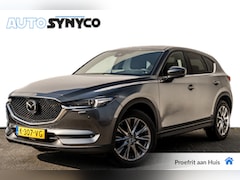 Mazda CX-5 - 2.0 SkyActiv-G 165 Pk Signature I Leder I Afn.Trekhaak I 360 Camera I Schuifdak I 19 inch.