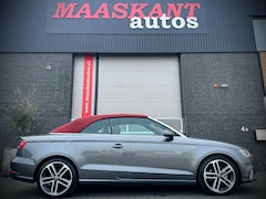 Audi A3 Cabriolet - 35 TFSI CoD / Advance Sport / 3x S-Line / Aut / Matrix / Nekverwarming / Red softtop / NIC