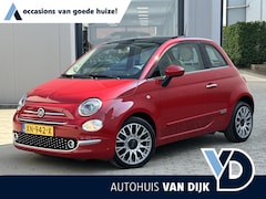 Fiat 500 - 0.9 TwinAir 80pk Turbo Collezione | Pano-Dak/16"/Navi/Parkeerhulp/Cruise Control