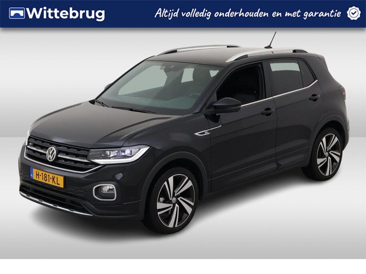 Volkswagen T-Cross - 1.0 TSI Style R-Line DSG Automaat R-Line in en exterieur / Navigatie / Parkeersensoren / C - AutoWereld.nl